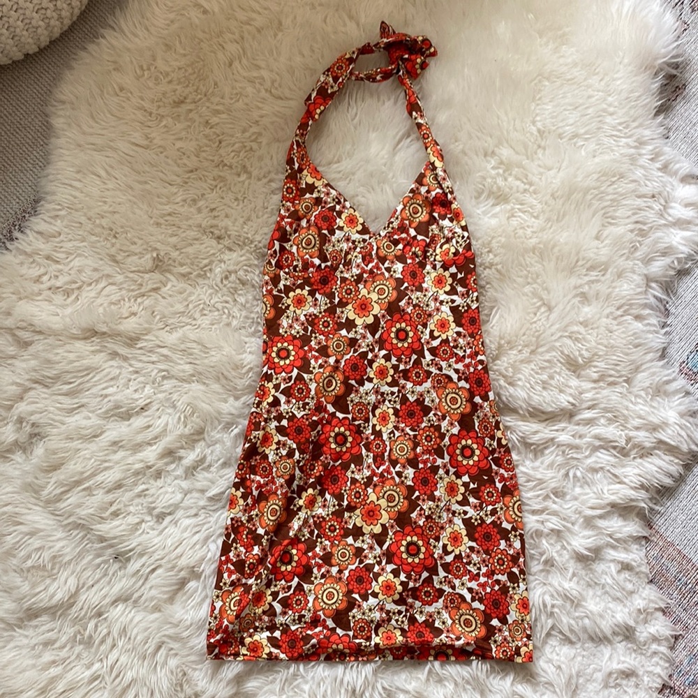 Shein vintage inspired halter dress.
